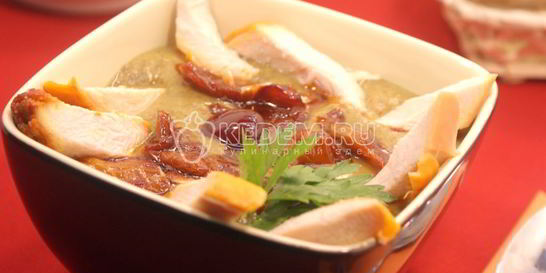 Суп-пюре из чечевицы