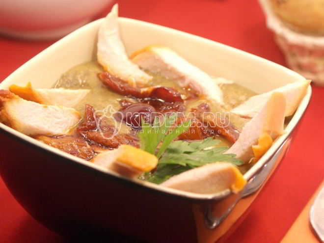 Рецепт супа-пюре из чечевицы