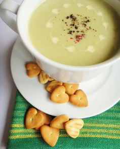 Суп-пюре из кабачков