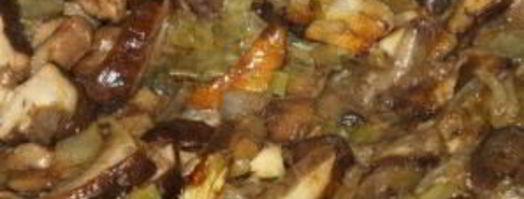 суп-пюре из лесных грибов. Шаг 6