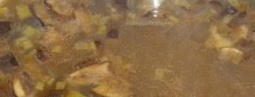 суп-пюре из лесных грибов. Шаг 8