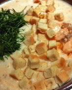 Суп-пюре из лосося