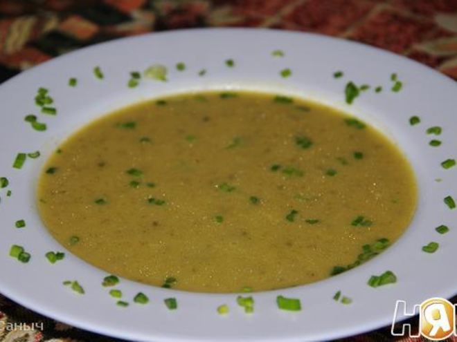 Рецепт супа-пюре из морской рыбы