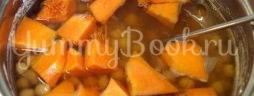 суп-пюре из нута с тыквой. Шаг 2