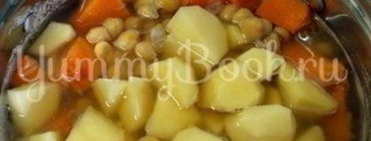 суп-пюре из нута с тыквой. Шаг 3