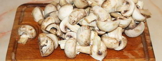 суп пюре из шампиньонов со сливками. Шаг 5