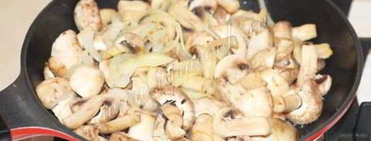 суп пюре из шампиньонов со сливками. Шаг 8