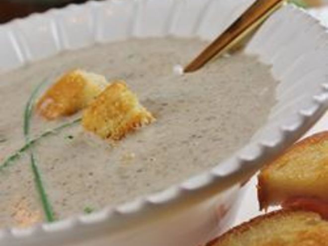 Рецепт супа пюре из шампиньонов