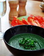 Суп-пюре из шпината