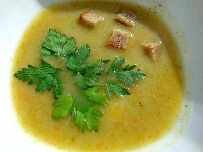 Рецепт супа-пюре из цветной капусты и брокколи