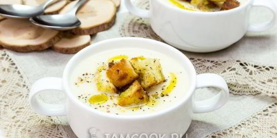 Суп-пюре из цветной капусты