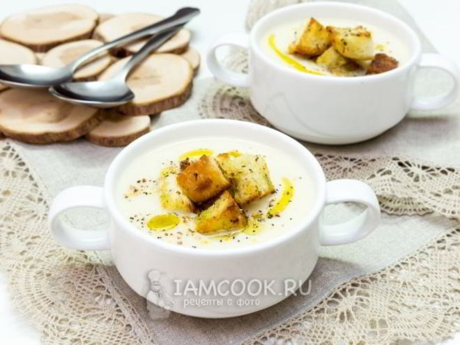 Рецепт супа-пюре из цветной капусты