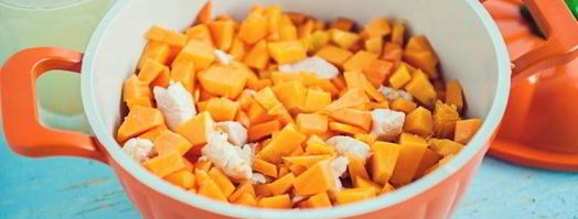 суп-пюре из тыквы с беконом. Шаг 3