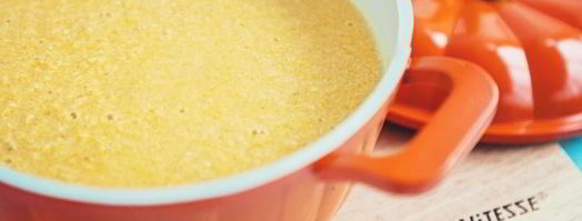 суп-пюре из тыквы с беконом. Шаг 4