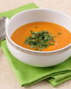 Суп-пюре из тыквы с лемонграссом
