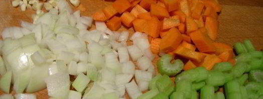 суп-пюре из тыквы с шалфеем и чили. Шаг 3