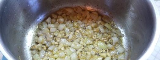 суп пюре из тыквы с яблоками и мускатным орехом. Шаг 4