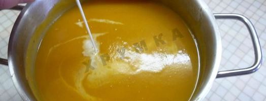 суп пюре из тыквы с яблоками и мускатным орехом. Шаг 9