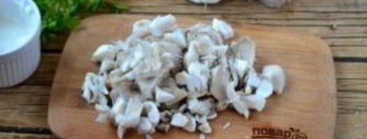 суп-пюре из вешенок. Шаг 5