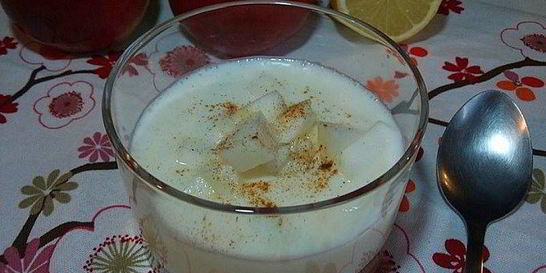 Суп-пюре из яблок