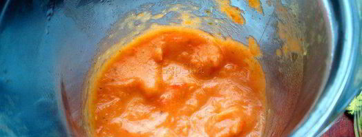 суп-пюре из запеченных овощей. Шаг 11