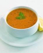 Суп-пюре из жареного пастернака со специями