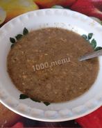 Суп-пюре луково-грибной в мультиварке