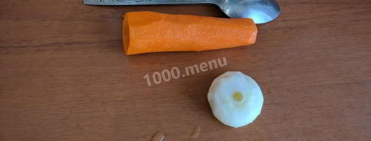 суп-пюре луково-грибной в мультиварке. Шаг 2