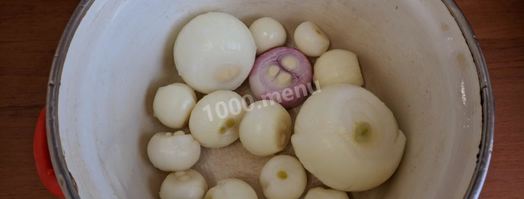 суп-пюре луково-грибной в мультиварке. Шаг 4