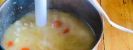 суп-пюре овощной со сливками. Шаг 5