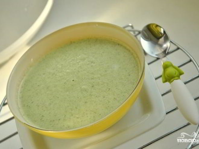 Рецепт супа-пюре с брокколи и плавленым сыром