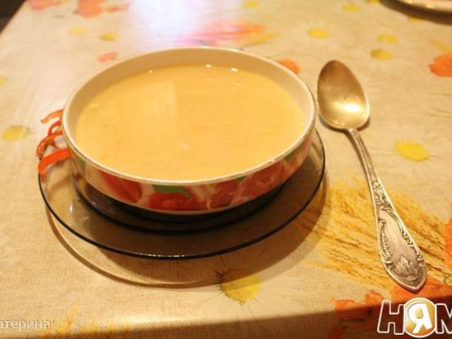 Рецепт супа-пюре с консервированным лососем