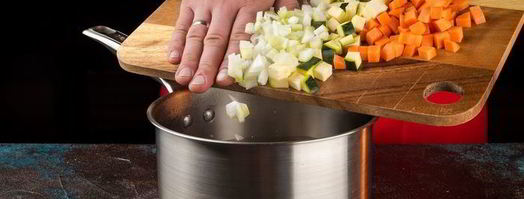 суп-пюре с красной чечевицей. Шаг 3