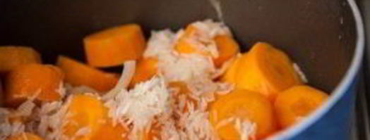 суп-пюре с морковью и рисом. Шаг 7