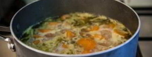 суп-пюре с морковью и рисом. Шаг 8