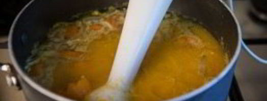 суп-пюре с морковью и рисом. Шаг 9