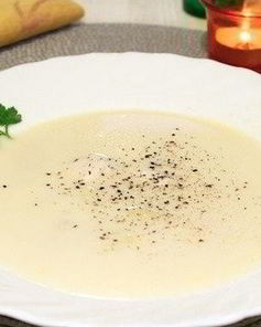 Суп-пюре с плавленым сыром