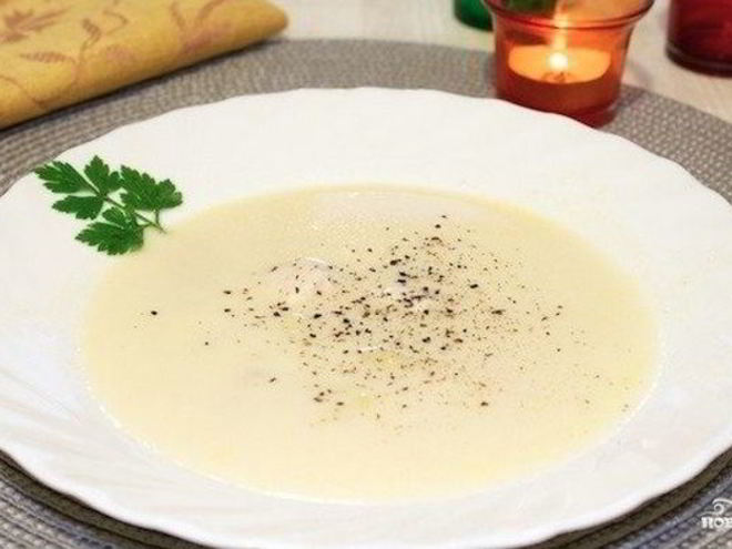 Рецепт супа-пюре с плавленым сыром