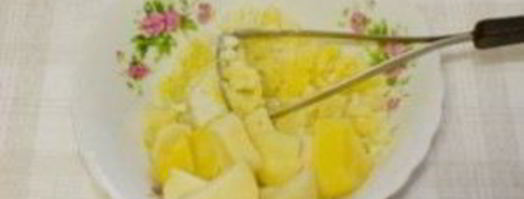 суп-пюре с плавленым сыром. Шаг 3