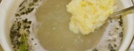 суп-пюре с плавленым сыром. Шаг 4