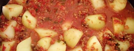 суп-пюре с рубленым мясом. Шаг 5