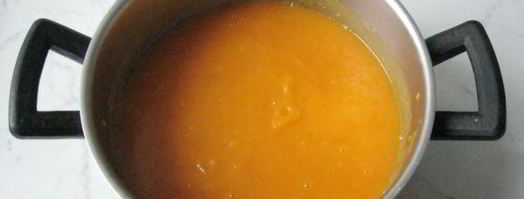 суп-пюре с тыквой и сухариками. Шаг 9