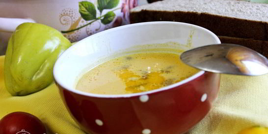 Суп-пюре с тыквой