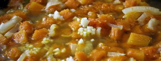 суп-пюре с тыквой. Шаг 6