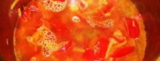 суп-пюре со сладким перцем. Шаг 4