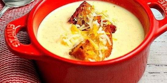 Суп-пюре сырный