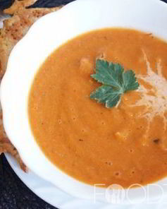 Суп пюре томатный