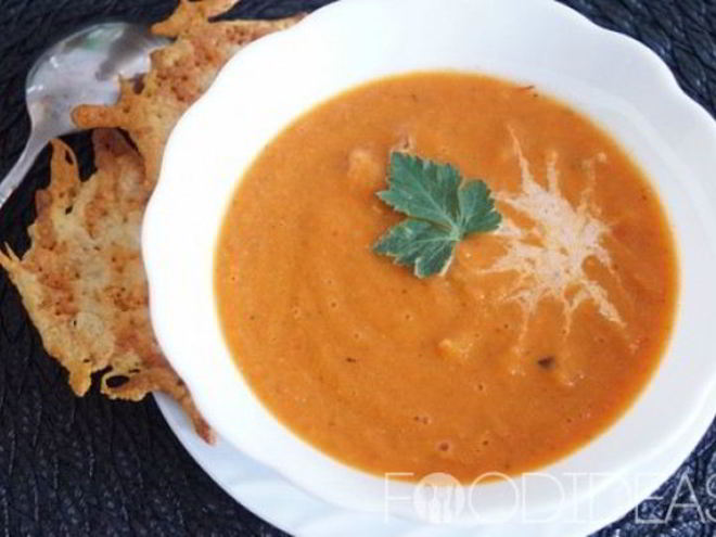 Рецепт супа пюре томатный