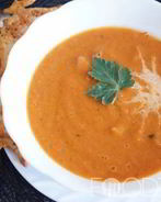 Суп пюре томатный