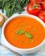 Томатный суп пюре классический
